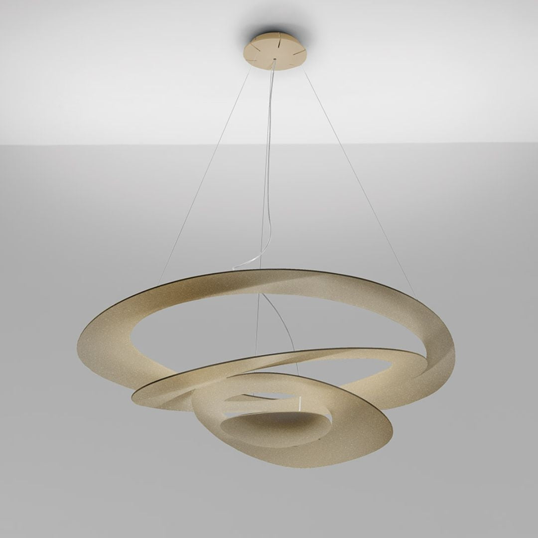 Produktbillede af Pirce Pendel LED Ø97 Gold 3000K Artemide i premium kvalitet