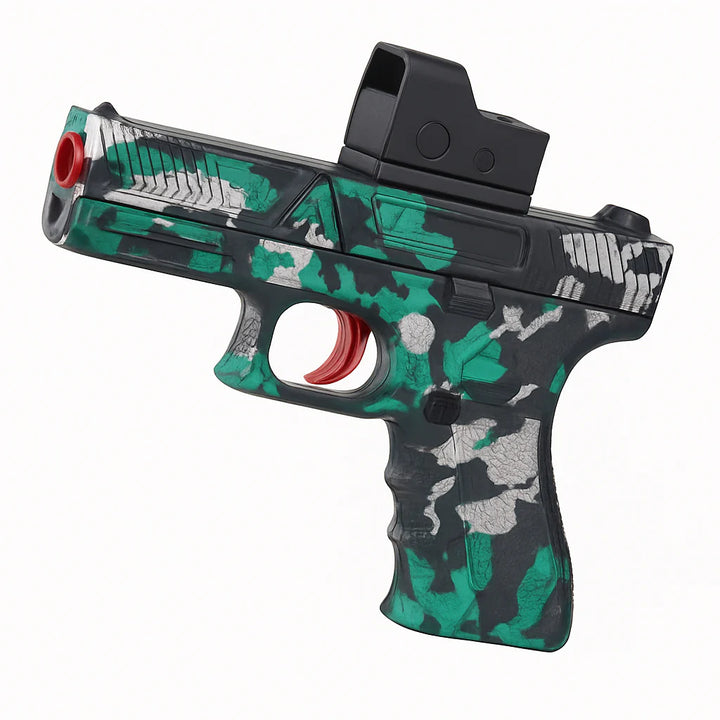 Gel Blaster Pistol inkl. gelkugler Grøn