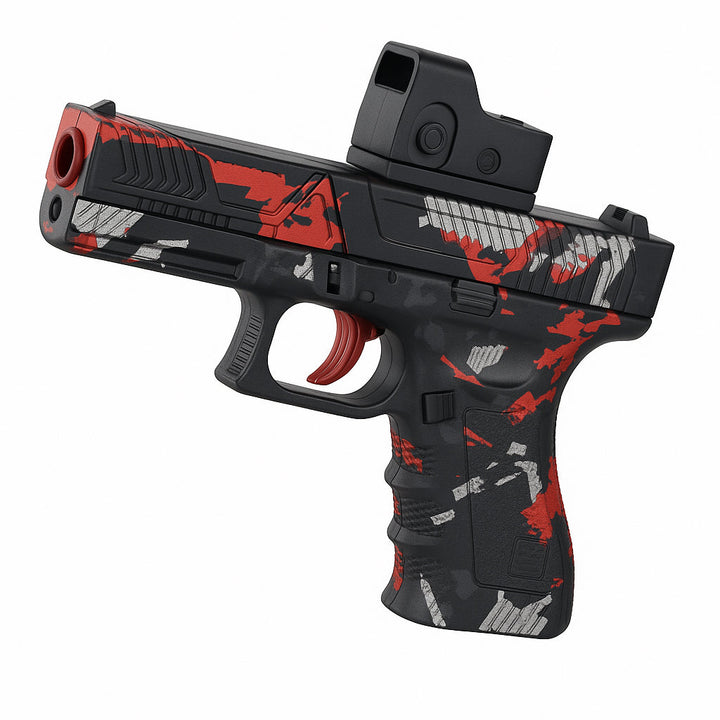 Produktbillede af Gel Blaster Pistol inkl. gelkugler Grøn på tilbud