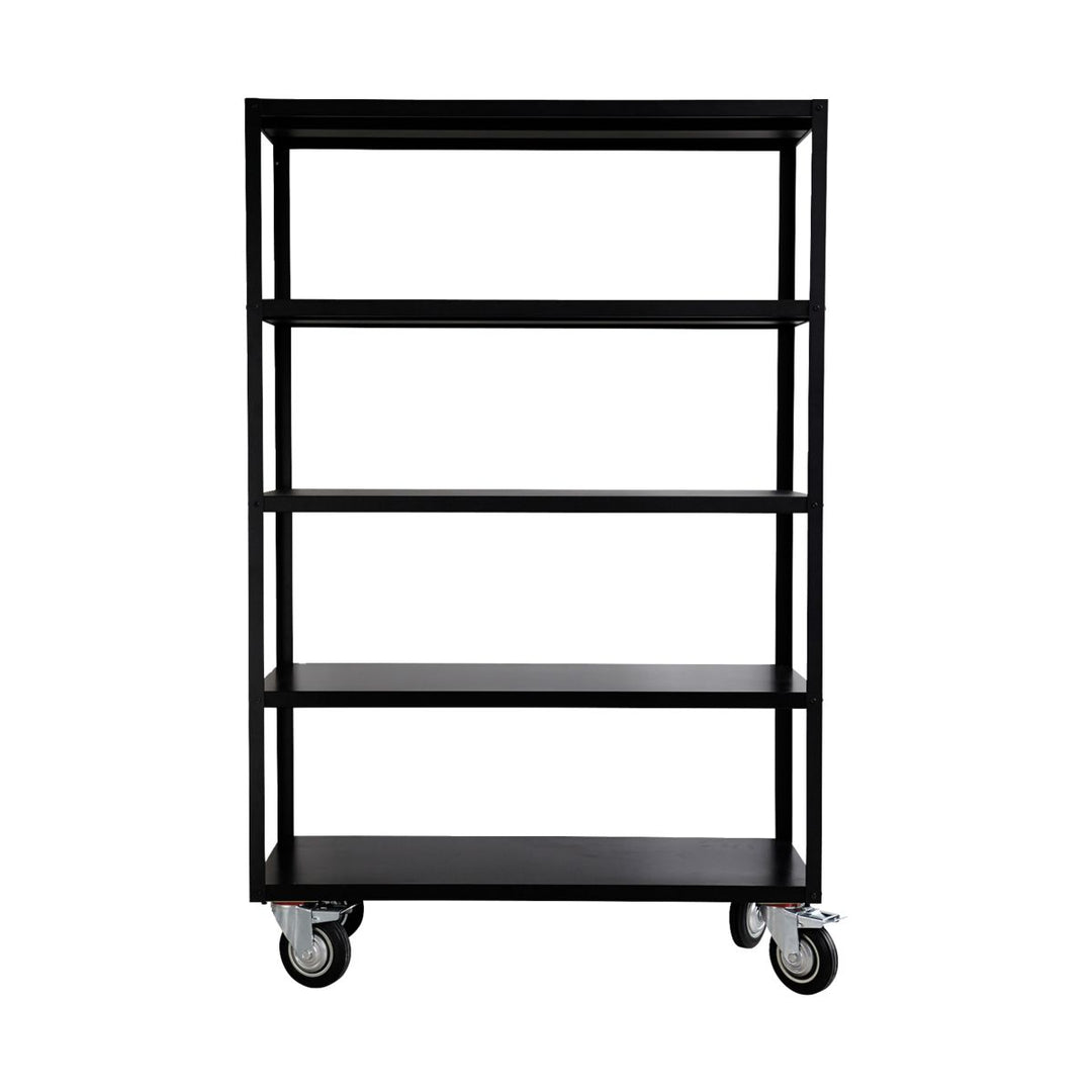 Produktbillede af HOUSE DOCTOR REOL TROLLEY M/4HJUL MATSORT 180 i premium kvalitet