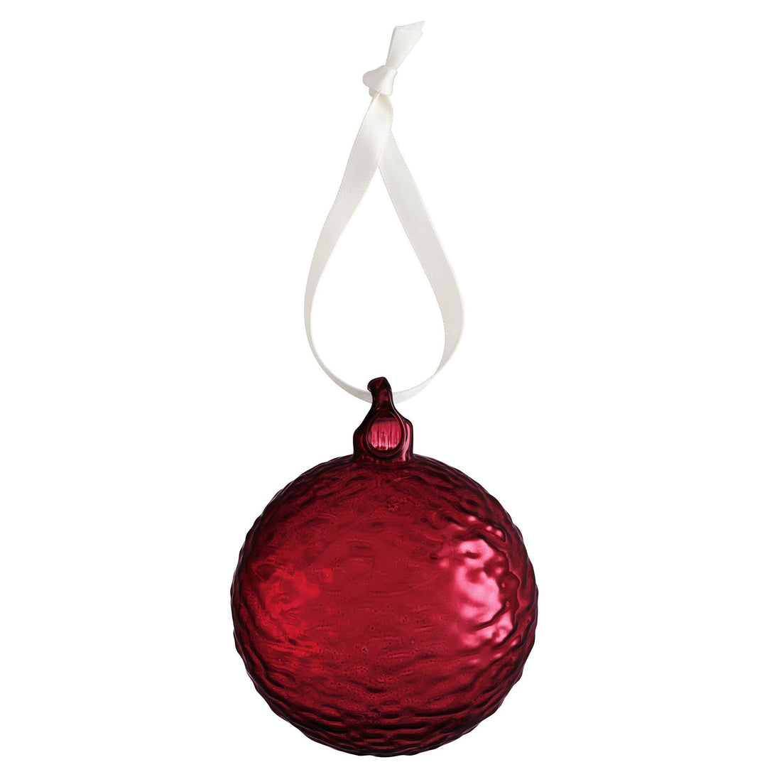 Cooee design Cooee design Gry juletræskugler 5 cm, deep red ❤ produktbillede (Julekugle)