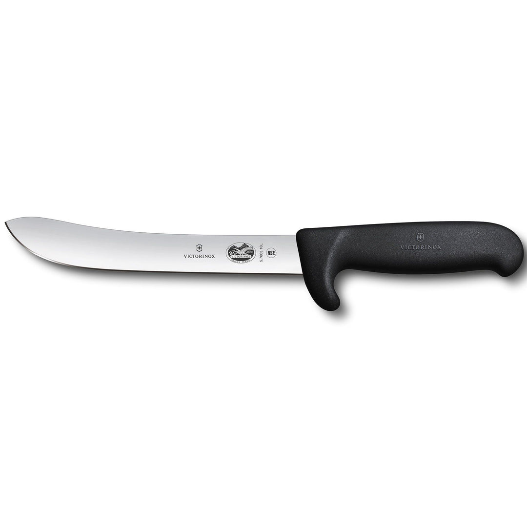 Victorinox Victorinox Butchers Knives Fibrox slagterkniv med næse 18 cm. – produktfoto (Slagtkniv)