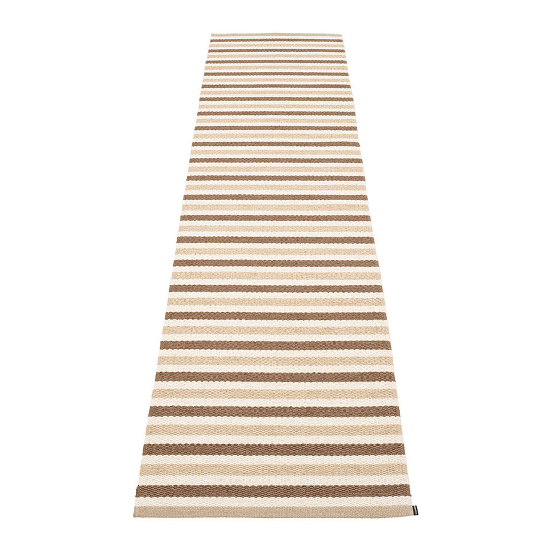 Pappelina Pappelina Teo gulvtæppe 70 cm x 300 cm, brown/beige/vanilla – produktfoto (Tæpper)