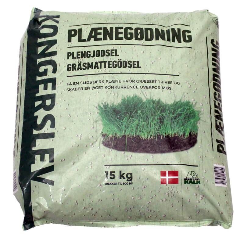 Produktbillede af Plænegødning 15 kg NPK 14-3-15 på tilbud i høj kvalitet