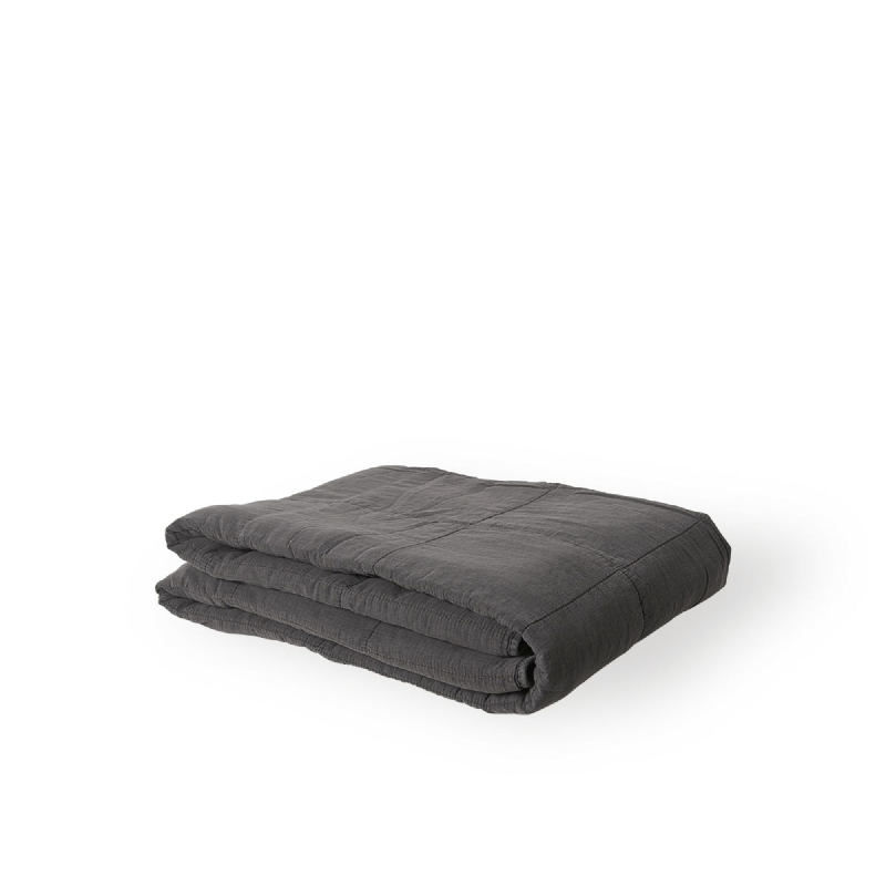 Sika-Design Plaid charcoal 140X200 cm