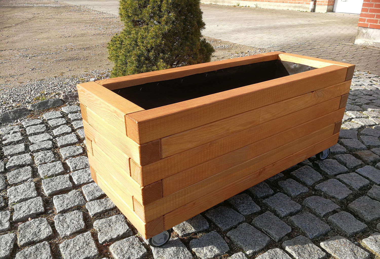 Produktbillede af Timberrud plantekasse Brokk 160 x 40 x 36 cm på tilbud i høj kvalitet