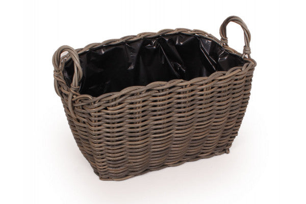 Produktbillede af Plantekurv Lille Oval Naturrattan på tilbud i høj kvalitet