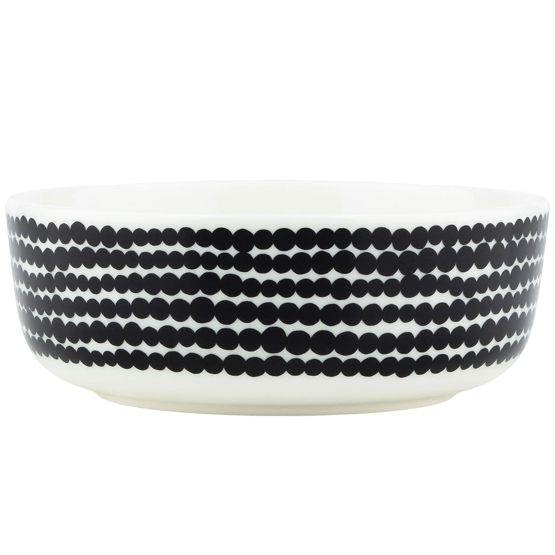 Marimekko Marimekko Siirtolapuutarha skål 4 dl, sort/hvid ❤ detaljebillede i kategorien Skål