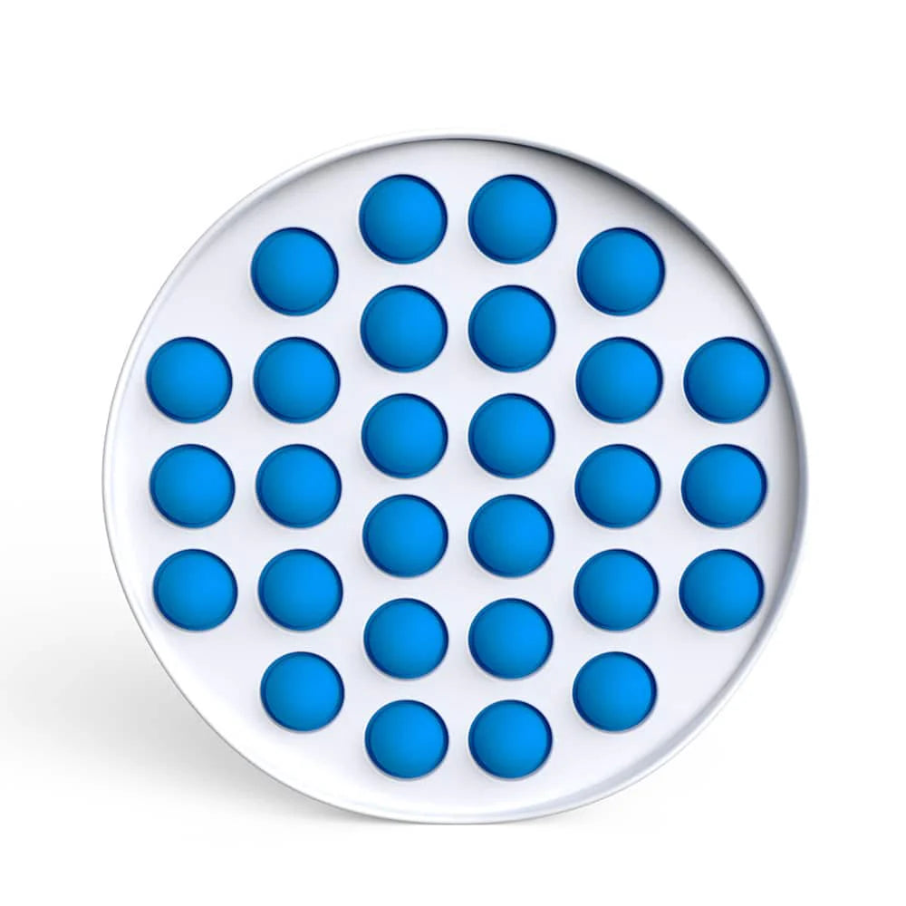 Fidget Toys Pop It Bubbles Hvid Cirkel (flere farver) Blå