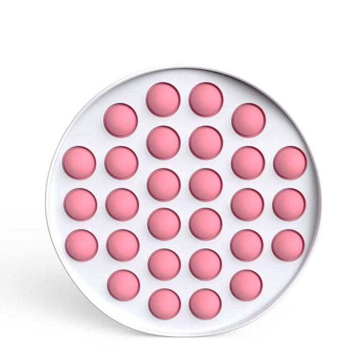 Produktbillede af Køb Fidget Toys Pop It Bubbles Hvid Cirkel (flere farver) Pink på tilbud