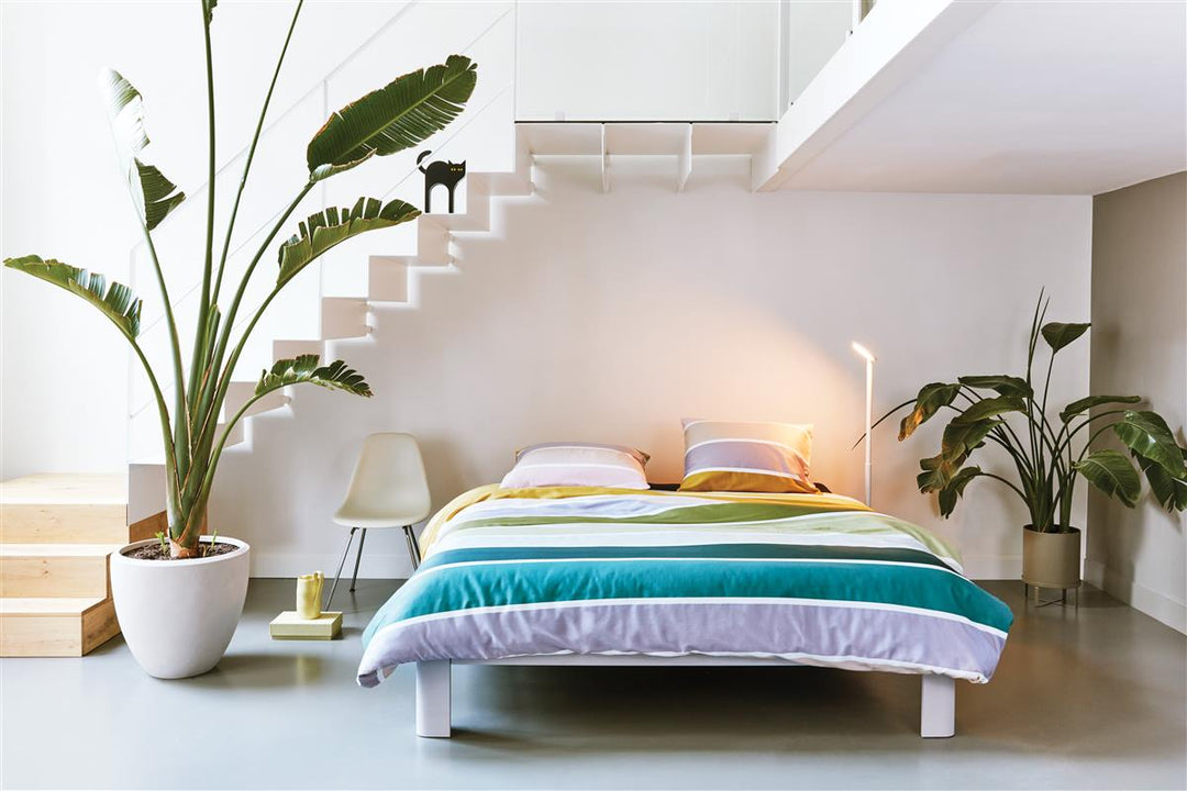 Produktbillede af Auping sengetøj Poseidon multi-140 x 220 + 60 x 63 1 stk tilbage på tilbud i høj kvalitet