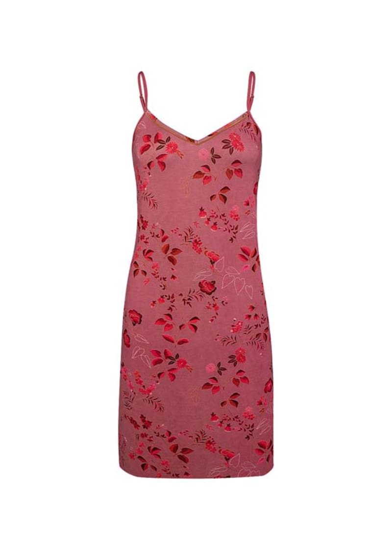Produktbillede af L Diezel Sleeveless Nightdress Tokyo Blossom Red på tilbud i høj kvalitet