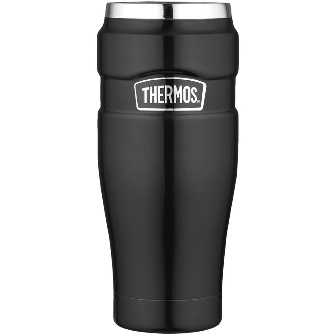 Thermos Thermos King termokrus 0,5 liter, mat sort – produktfoto (Termokopper)