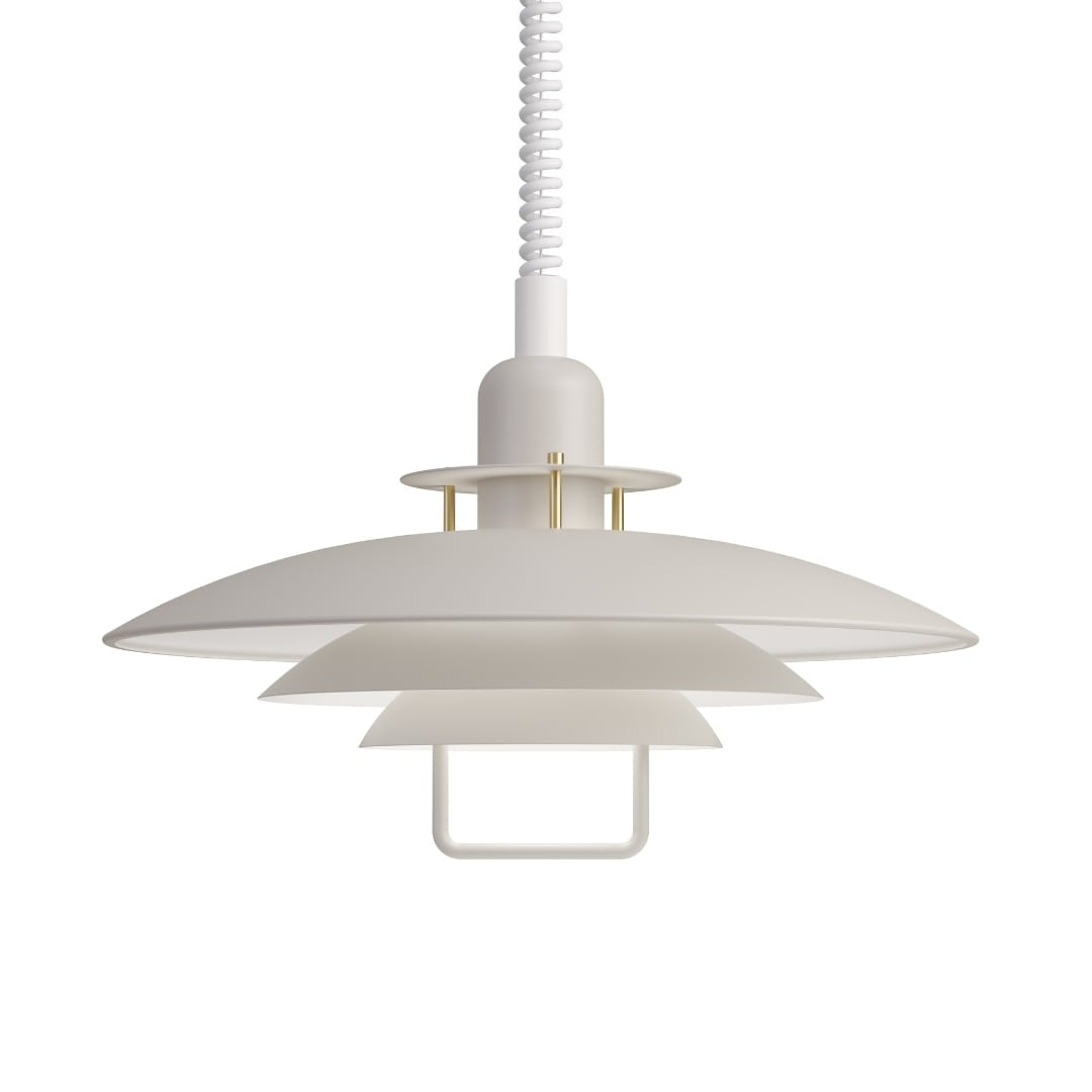 Primus II Ø43 Pendel Sand/Messing Belid