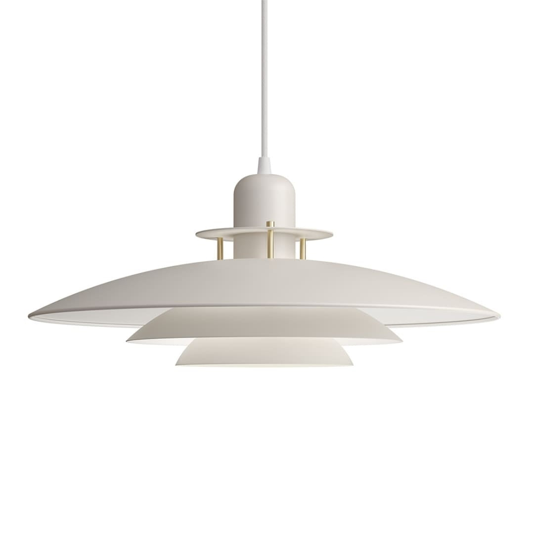 Produktbillede af Primus V Ø47,5 Pendel Sand/Messing Belid i premium kvalitet