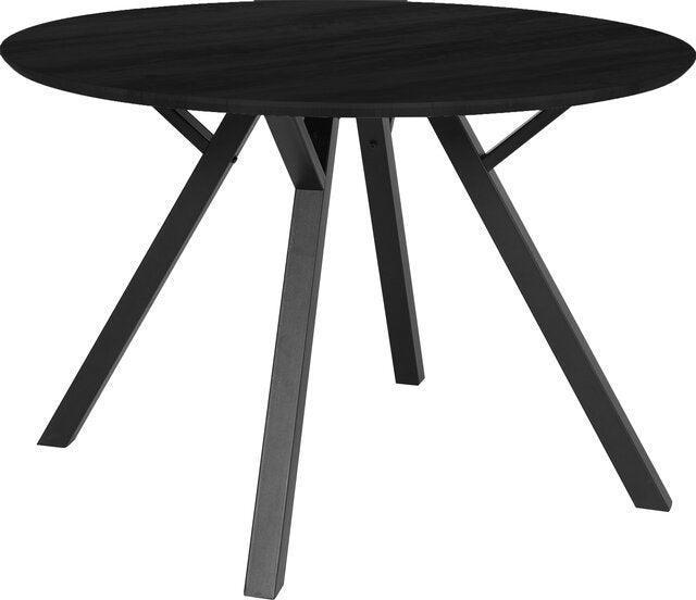 Produktbillede af LENE BJERRE SMOKEY SPISEBORD SORT 120 i premium kvalitet