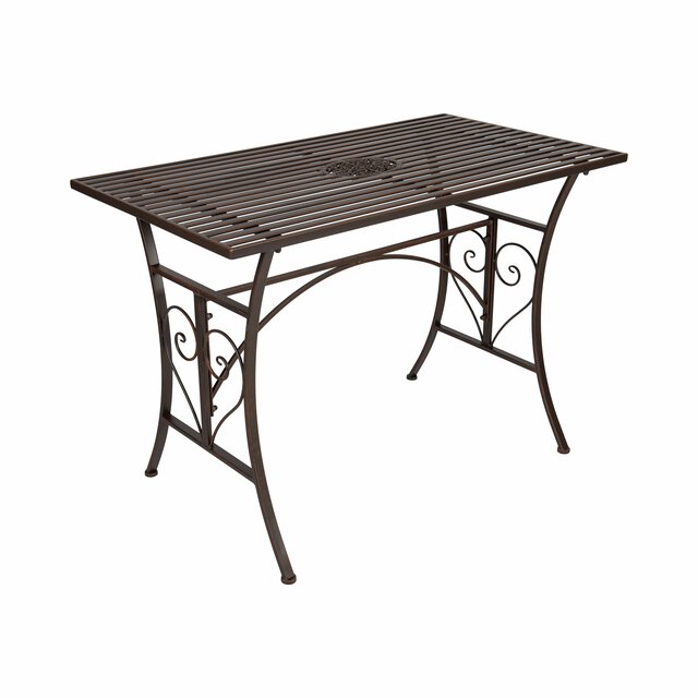 Produktbillede af LENE BJERRE ZOYA TABLE ANTIQUE BROWN 110 i premium kvalitet