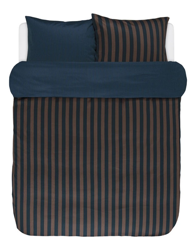Marc O`Polo Sengetøj Classic Stripe Sort 200 x 220 + 2 stk. 60 x 63