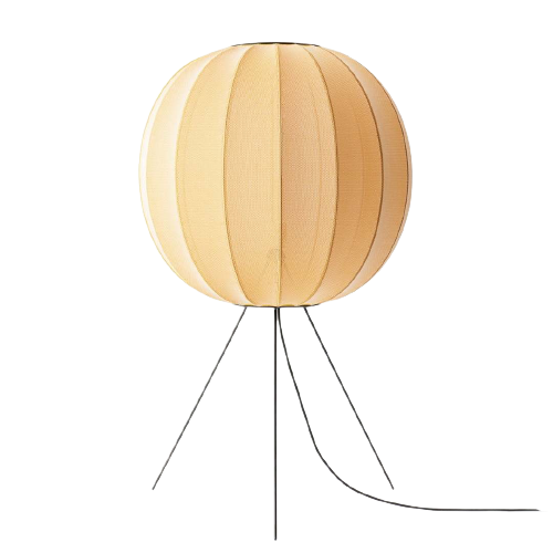 Knit-Wit 60 Round Gulvlampe Medium Sunrise Made by Hand