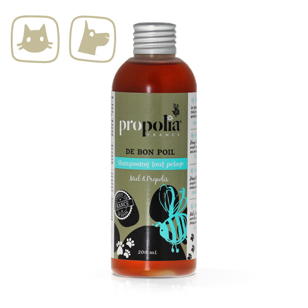 Produktbillede af Propolia All hair type shampoo For Pets 200 ml. på tilbud i brug