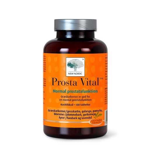 Produktbillede af New Nordic Prosta Vital 180 tabl. 2 for 869,- på tilbud
