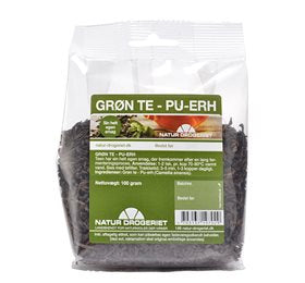Produktbillede af ND Grøn Te Pu-erh te 100 g. på tilbud