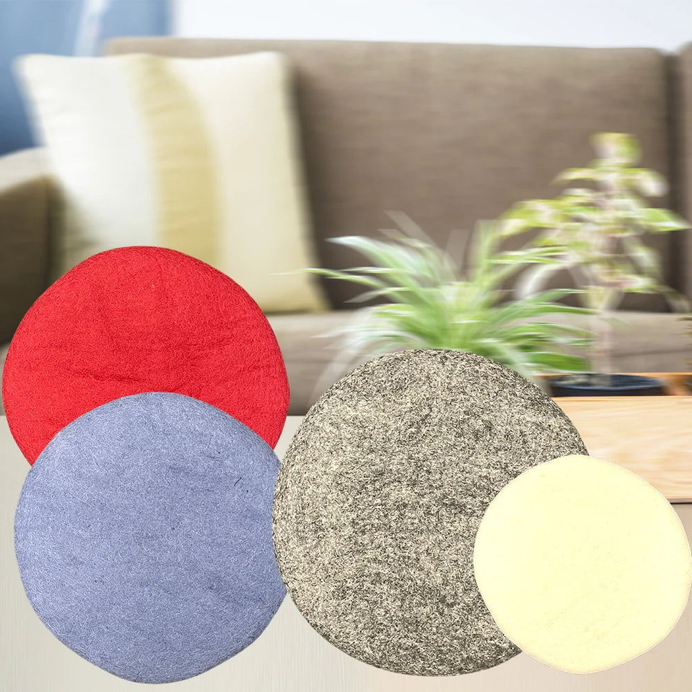 Håndlavede uldpuder til dit hjem Grå