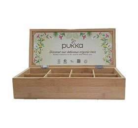 Produktbillede af Pukka Bambus æske til tebreve på tilbud