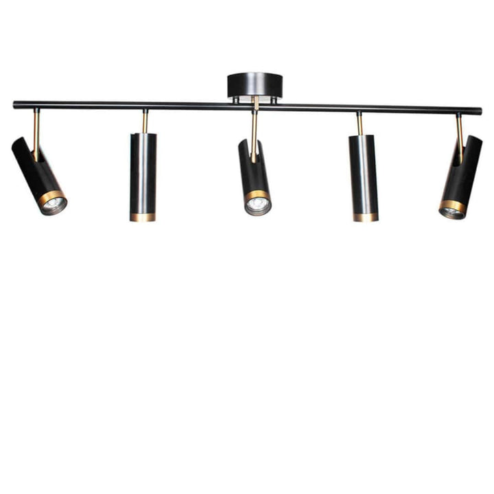Puls Bar Loftlampe Sort/Messing By Rydens