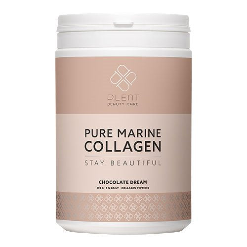 Produktbillede af Plent Pure Marine Collagen Chocolate Dream 300g 3 for 685,- på tilbud