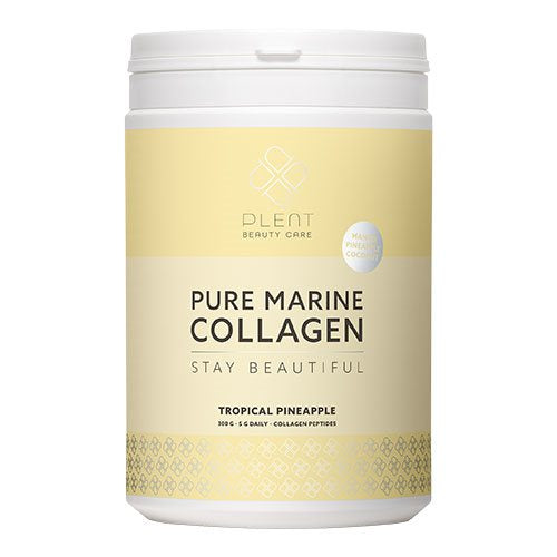 Produktbillede af Plent Pure Marine Collagen Tropical Pineapple 300g på tilbud