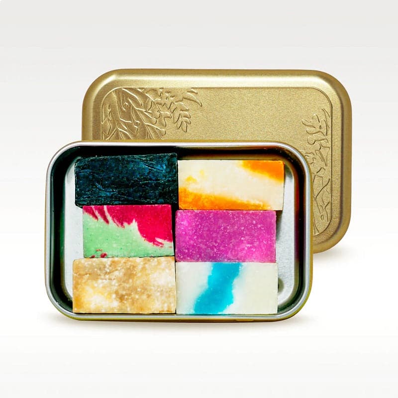 Se Puremetics - Mini sæber i guld aluminiumsdåse ❤ Kæmpe udvalg i Blandet ❤ Hurtig levering: 1 - 2 Hverdage samt billig fragt - Varenummer: HG-12395 og barcode / Ean: '4251844902395 på lager - Udsalg på Sundhed Spar op til 54% - Over 454 design mærker på udsalg