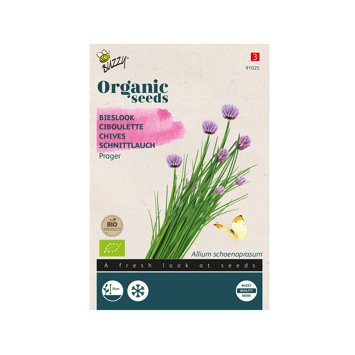 Produktbillede af Økologiske purløg frø på tilbud i høj kvalitet