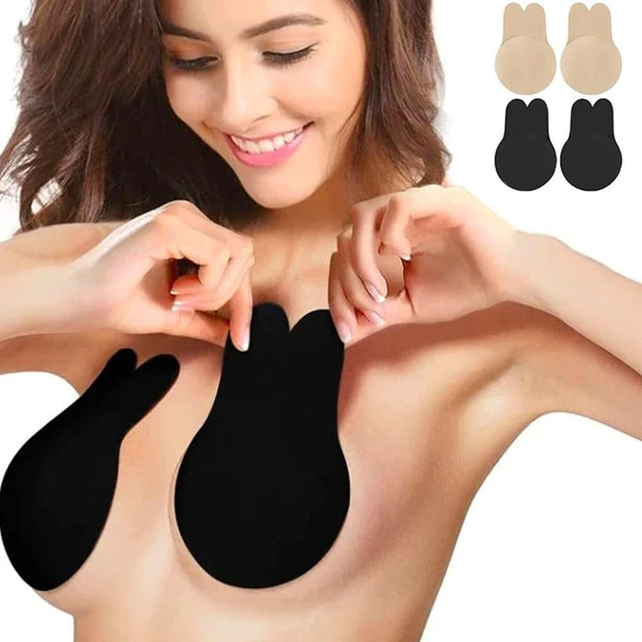 Produktbillede af Køb Usynlig push-up bh Sort på tilbud