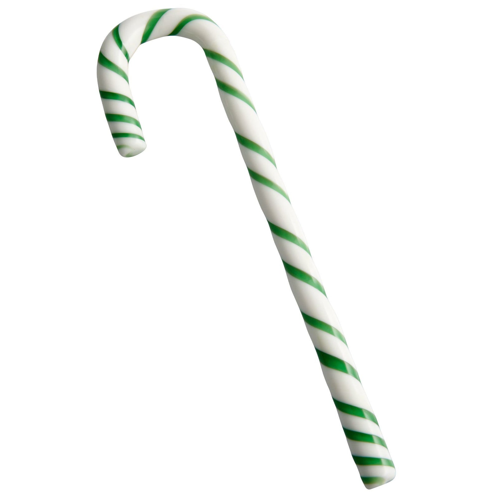 Kosta boda Kosta boda Polka glasdekoration, 17 cm, hvid/grøn – frontbillede (Juledekoration)