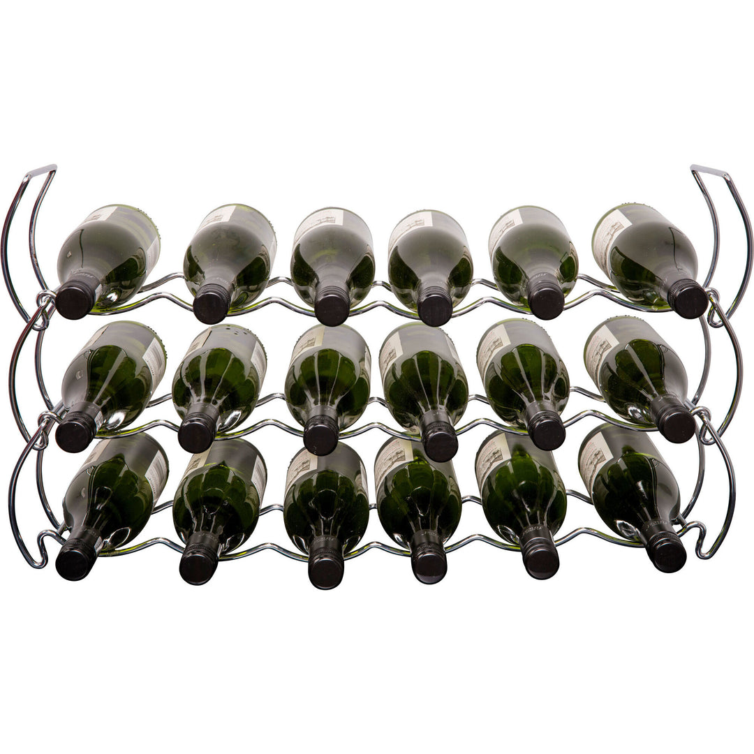 Hahn kitchenware Hahn kitchenware StackRack Stabelbar Vinreol 18 flasker ❤ produktfoto (Vinstativ)