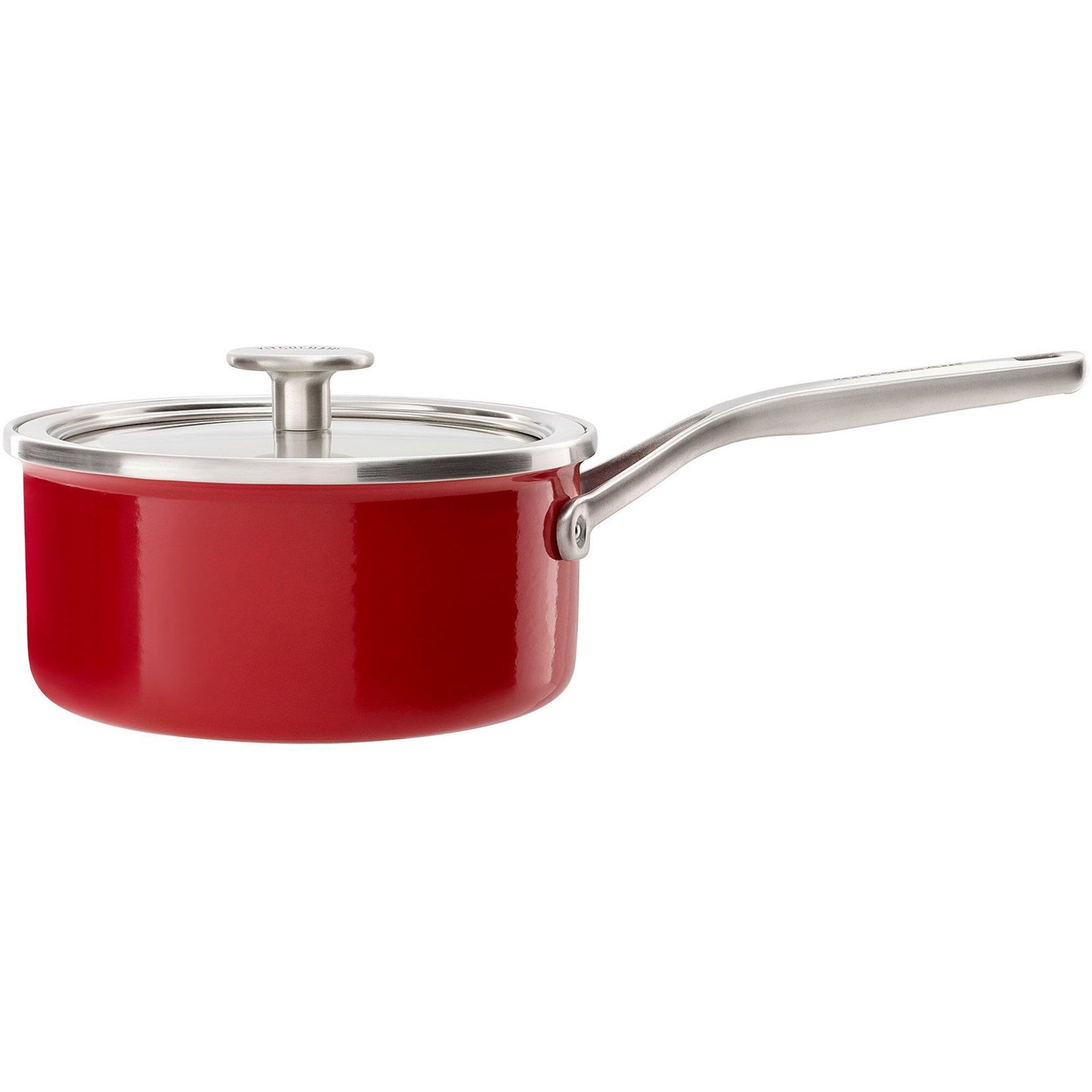 Kitchenaid Kitchenaid Cookware Collection Kasserolle m/låg 18 cm. rød – produktvisning (Kasserolle)