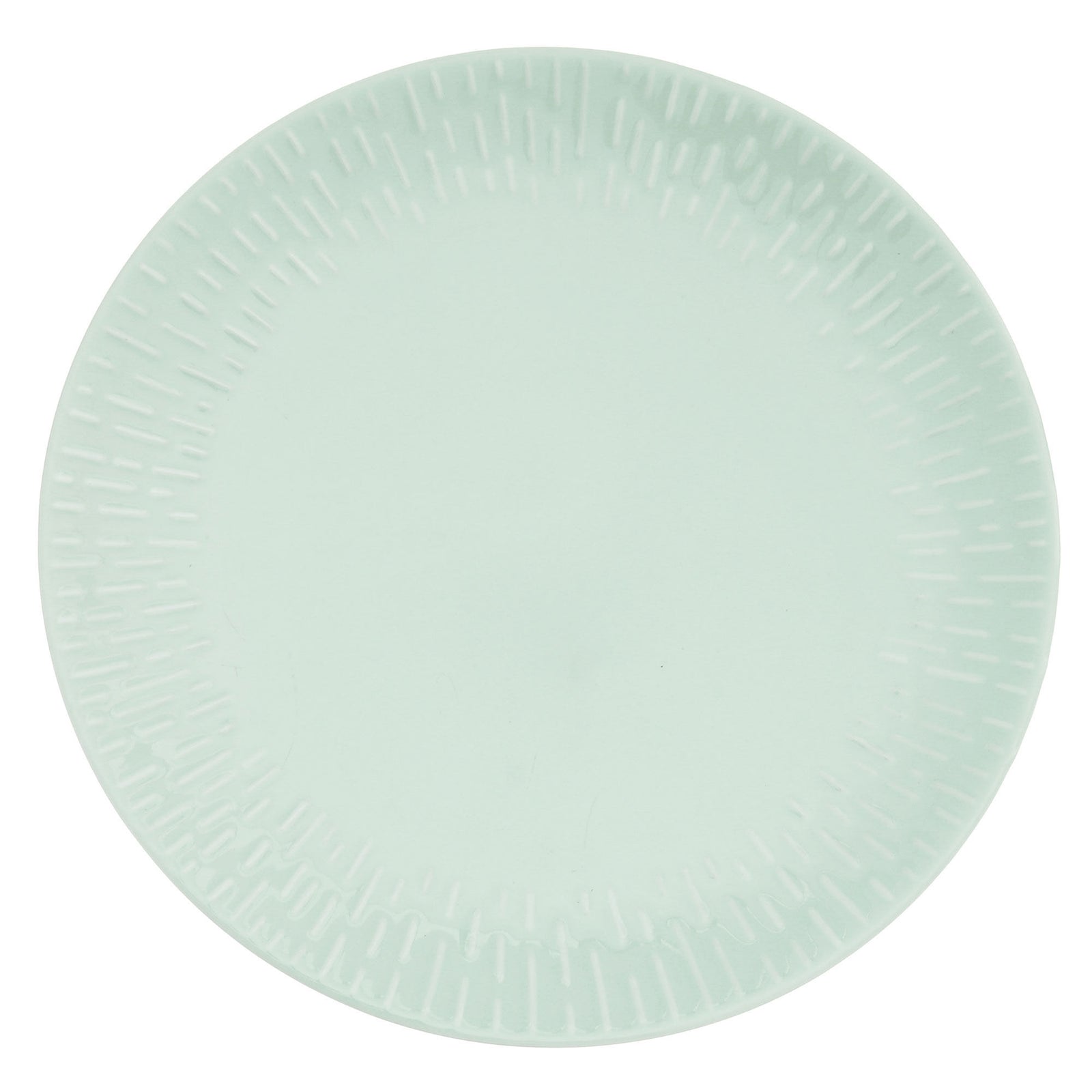 Aida Aida Confetti middagstallerken 27,5 cm, pistachio – billede i brug (Madtallerken)