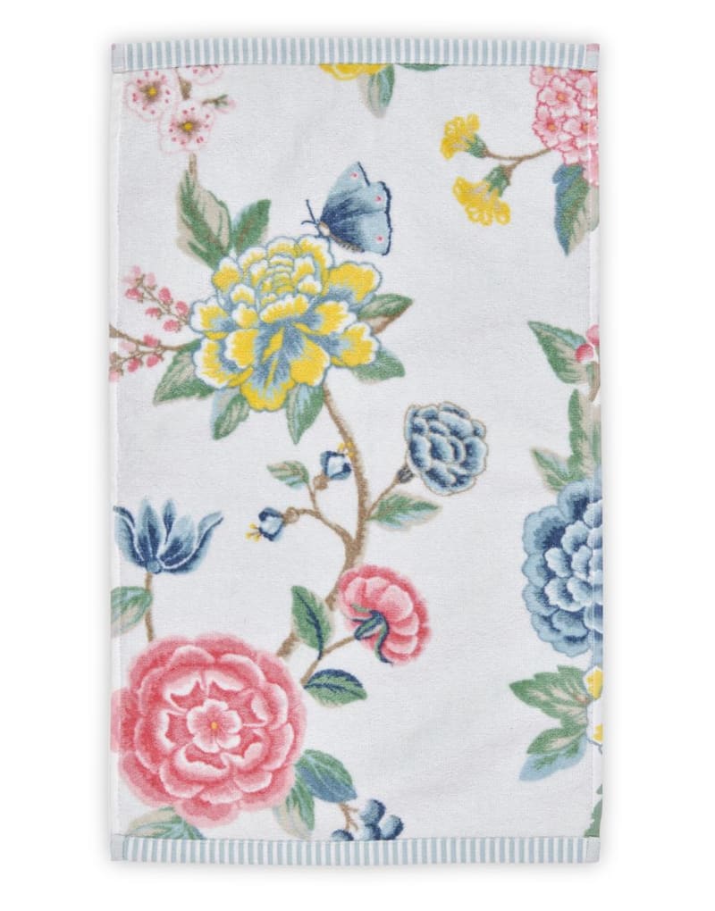 Produktbillede af PIP Studio Good Evening Hvid håndklæder Håndklæde 50x100 på tilbud i høj kvalitet