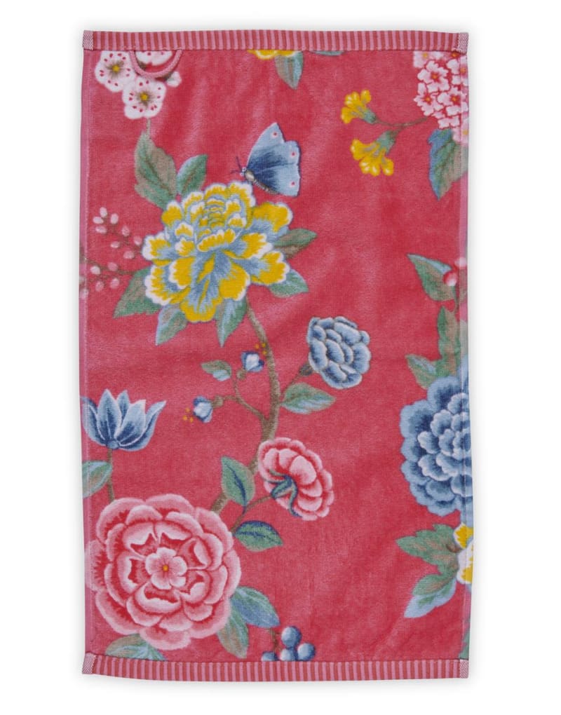 Produktbillede af PIP Studio Good Evening Coral håndklæder Håndklæde 55x100 på tilbud i høj kvalitet