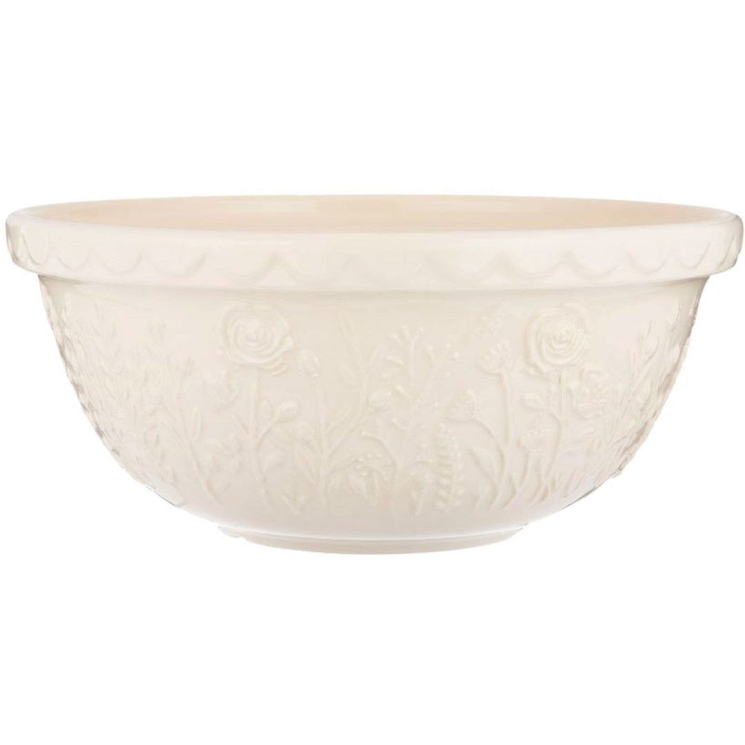 Mason&cash Mason&cash Rose røreskål 29 cm, creme – frontbillede (Skål)