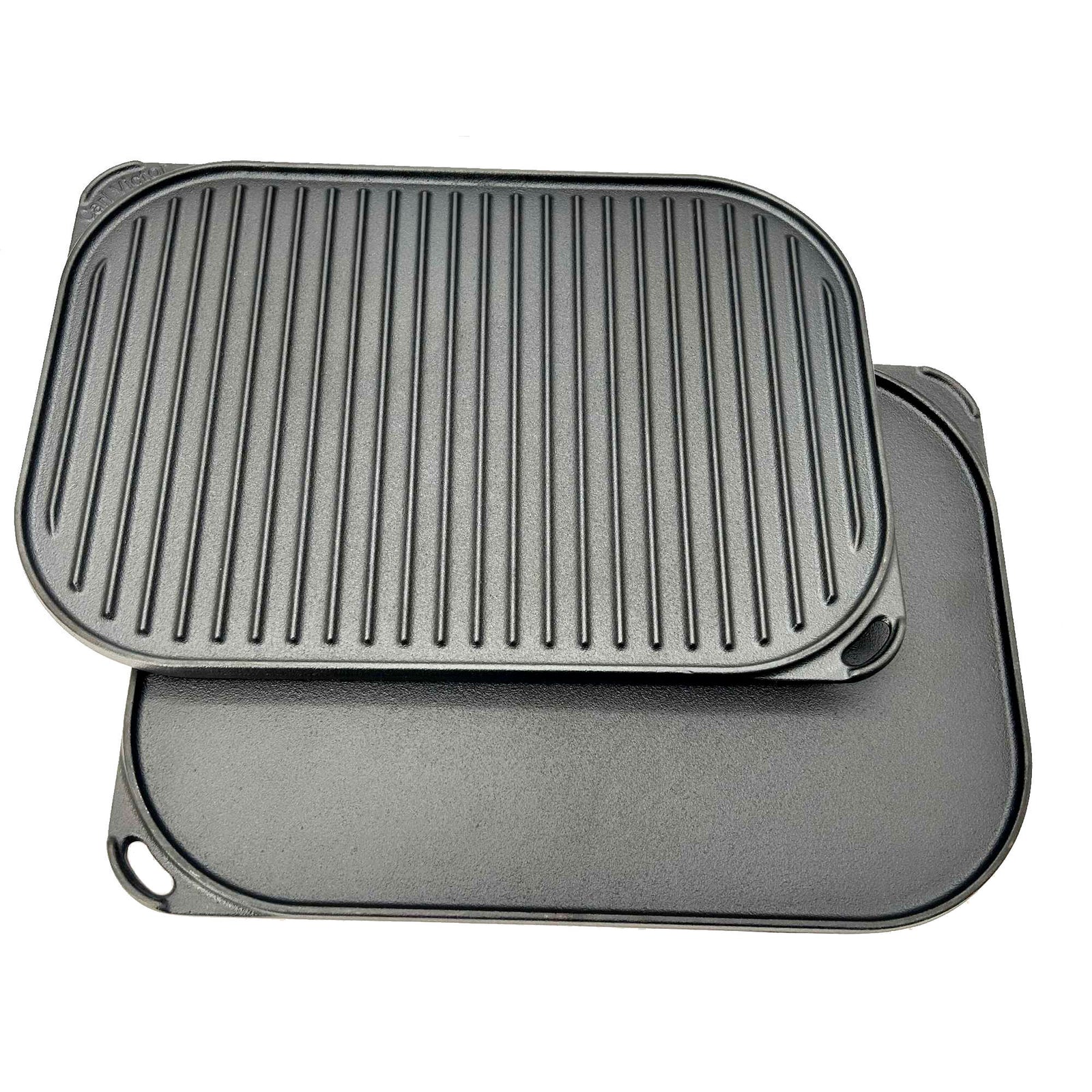 Carl victor Carl Victor Vendbar grill- og stegeplade 40x28 cm – produktbillede (Stegeplade)