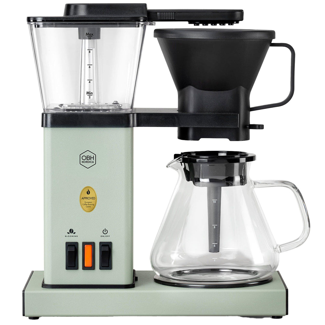 Obh nordica Obh nordica Blooming Prime kaffemaskine 1,25 liter, misty green ❤ produktbillede i kategorien Kaffemaskiner