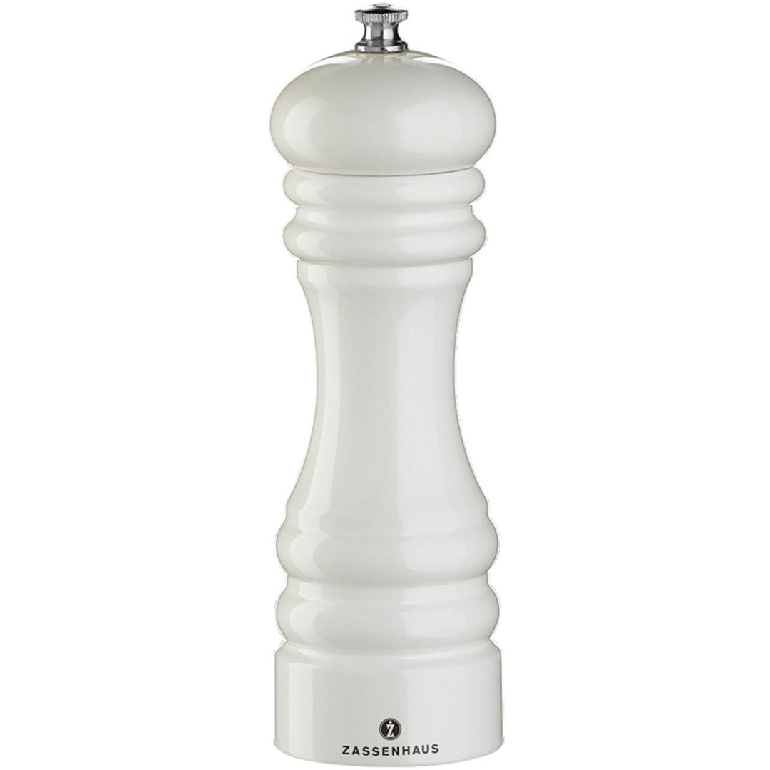 Zassenhaus Zassenhaus Berlin Peberkværn 18 cm. Hvid Blank – detaljebillede (Peberkværn)