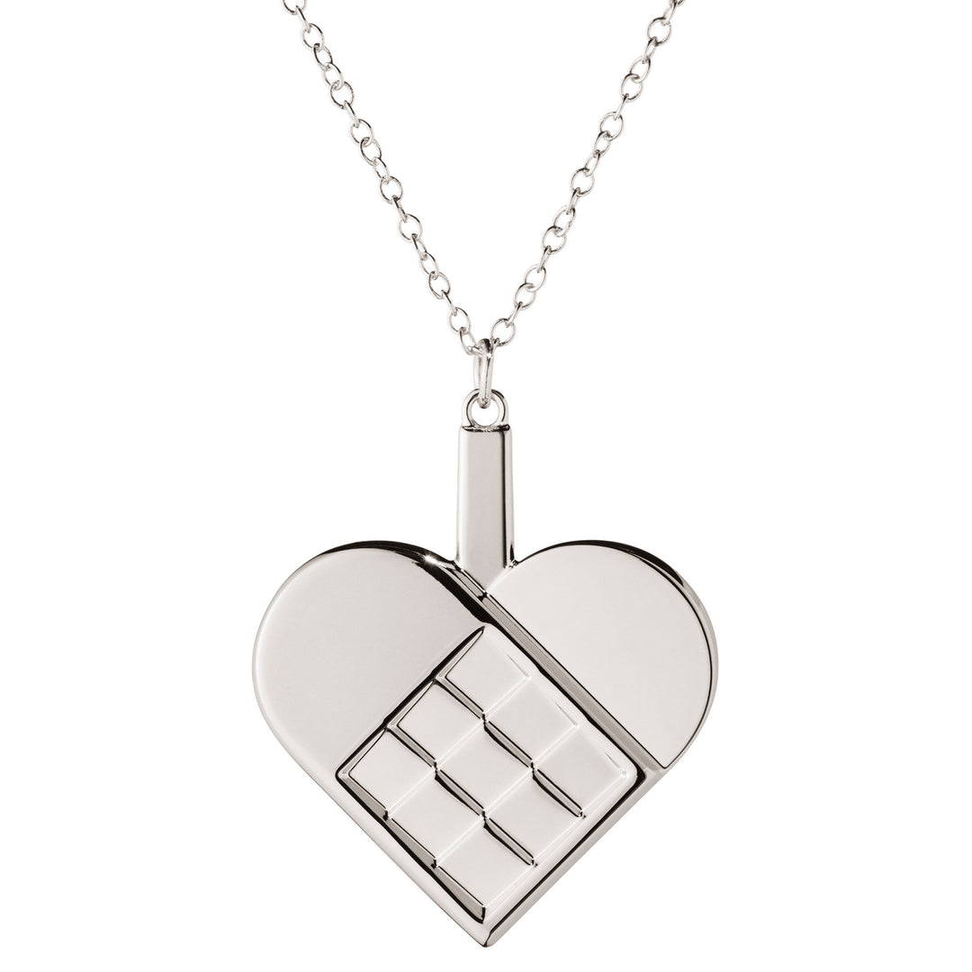 Georg jensen Georg Jensen CC 2025 Hjerte julepynt, palladiumbelægning – vinkelbillede (Juledekoration)