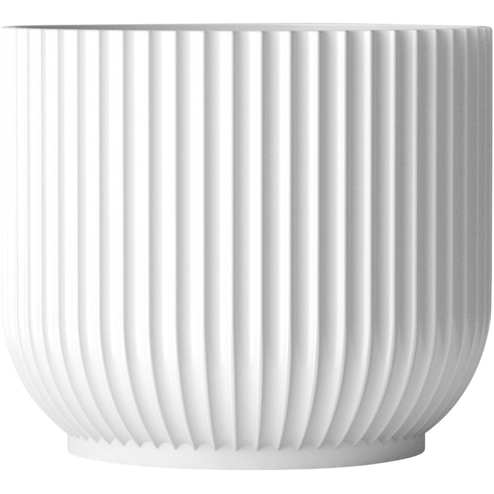 Lyngby porcelæn Lyngby porcelæn Flowerpot, stor (H 18,9 x Ø 18 cm.) ❤ close-up (Blomsterkrukke)