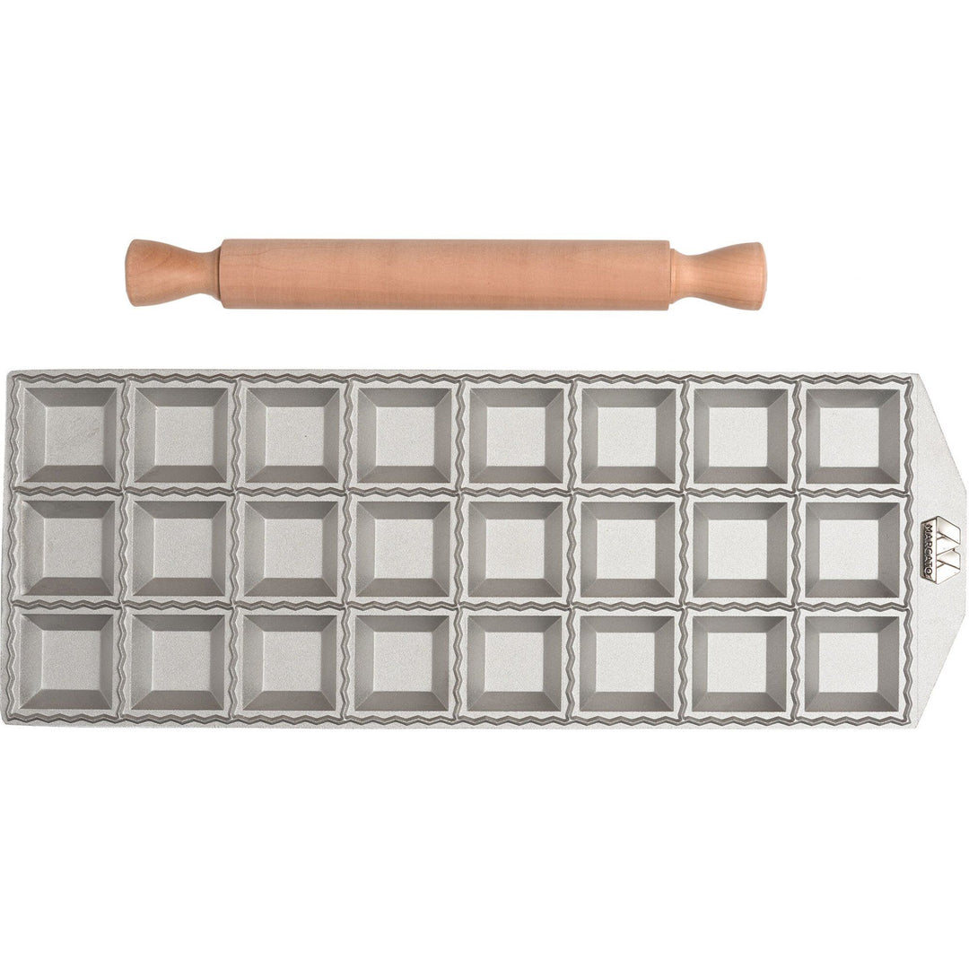 Marcato Marcato Ravioliform til 24 kvadratiske ravioli – produktbillede (Pastamaskiner)