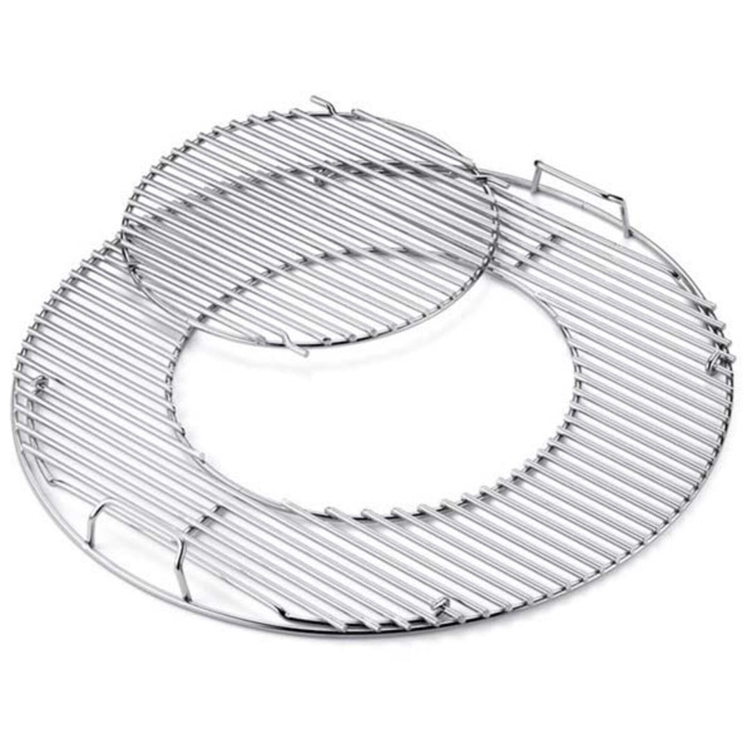 Weber Weber Original Gourmet BBQ System Grillrist med indsats ❤ billede i brug (Grilltilbehør)