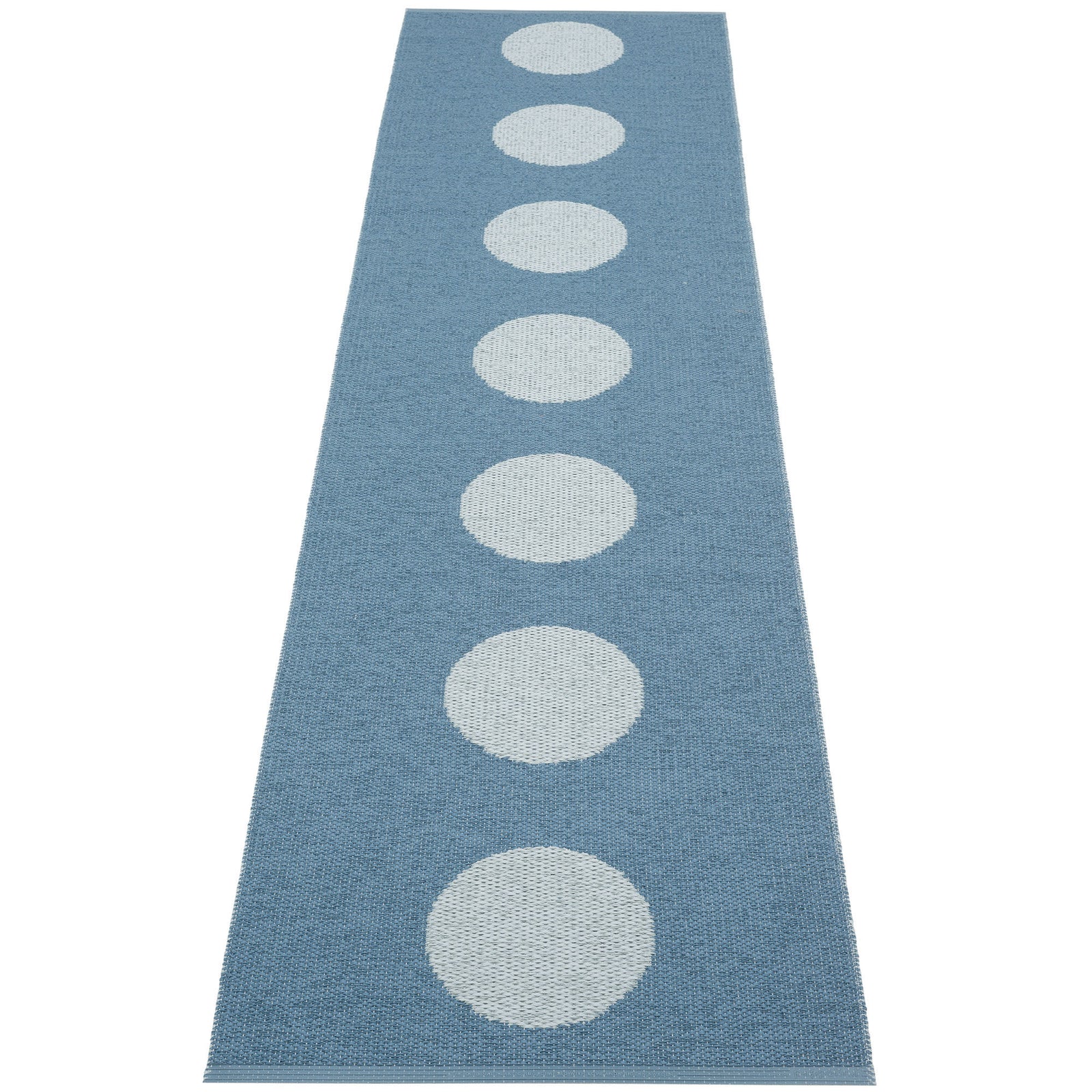 Pappelina Pappelina Vera Pop Tæppe 70x280 cm, river/blue fog – produktfoto (Tæpper)