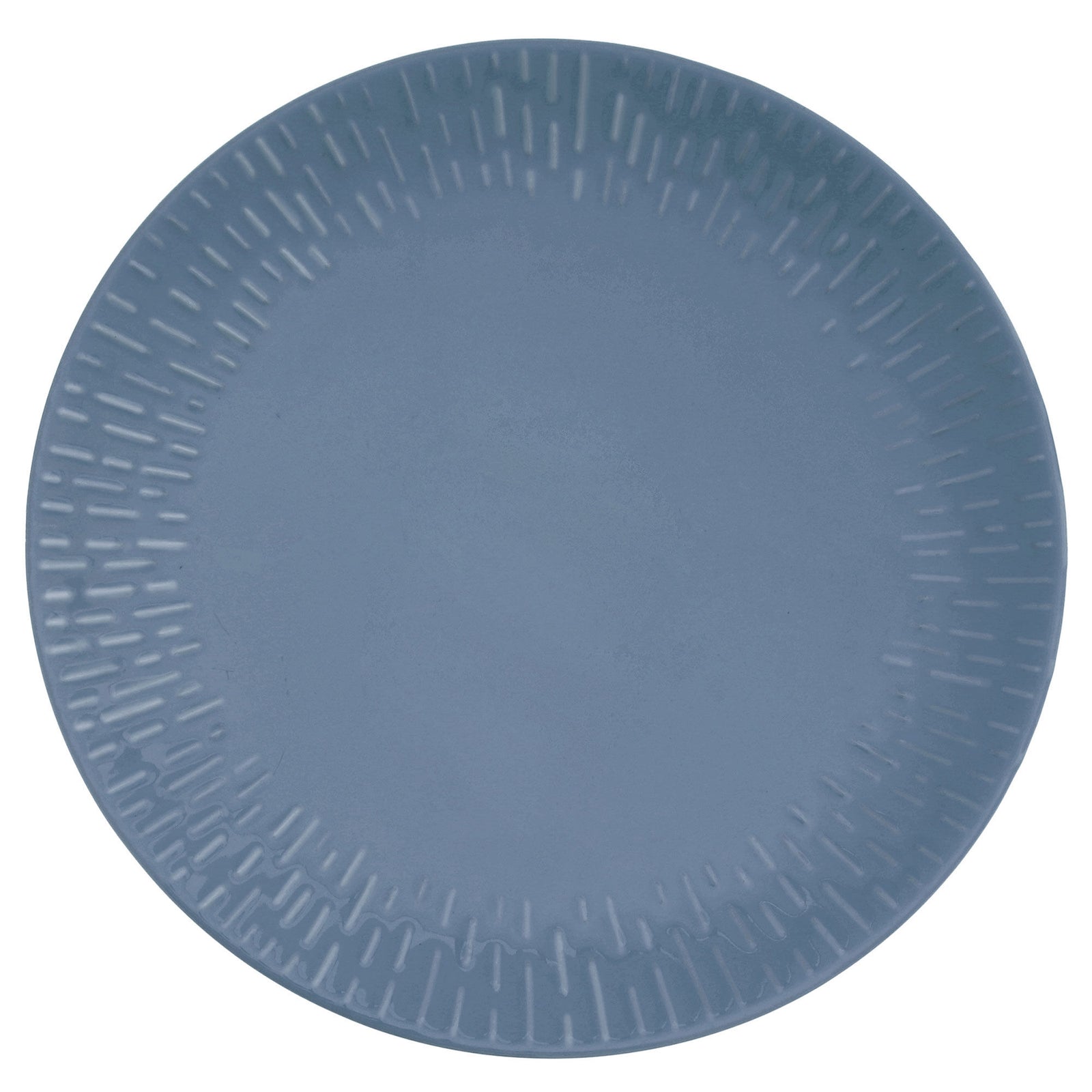 Aida Aida Confetti middagstallerken 27,5 cm, blueberry – close-up (Madtallerken)